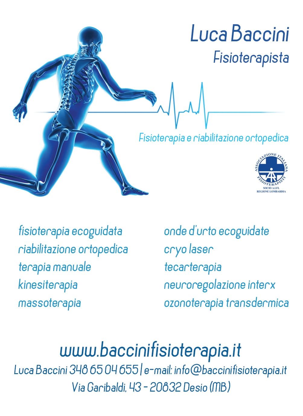 Foto di Luca Davide Baccini fisioterapista