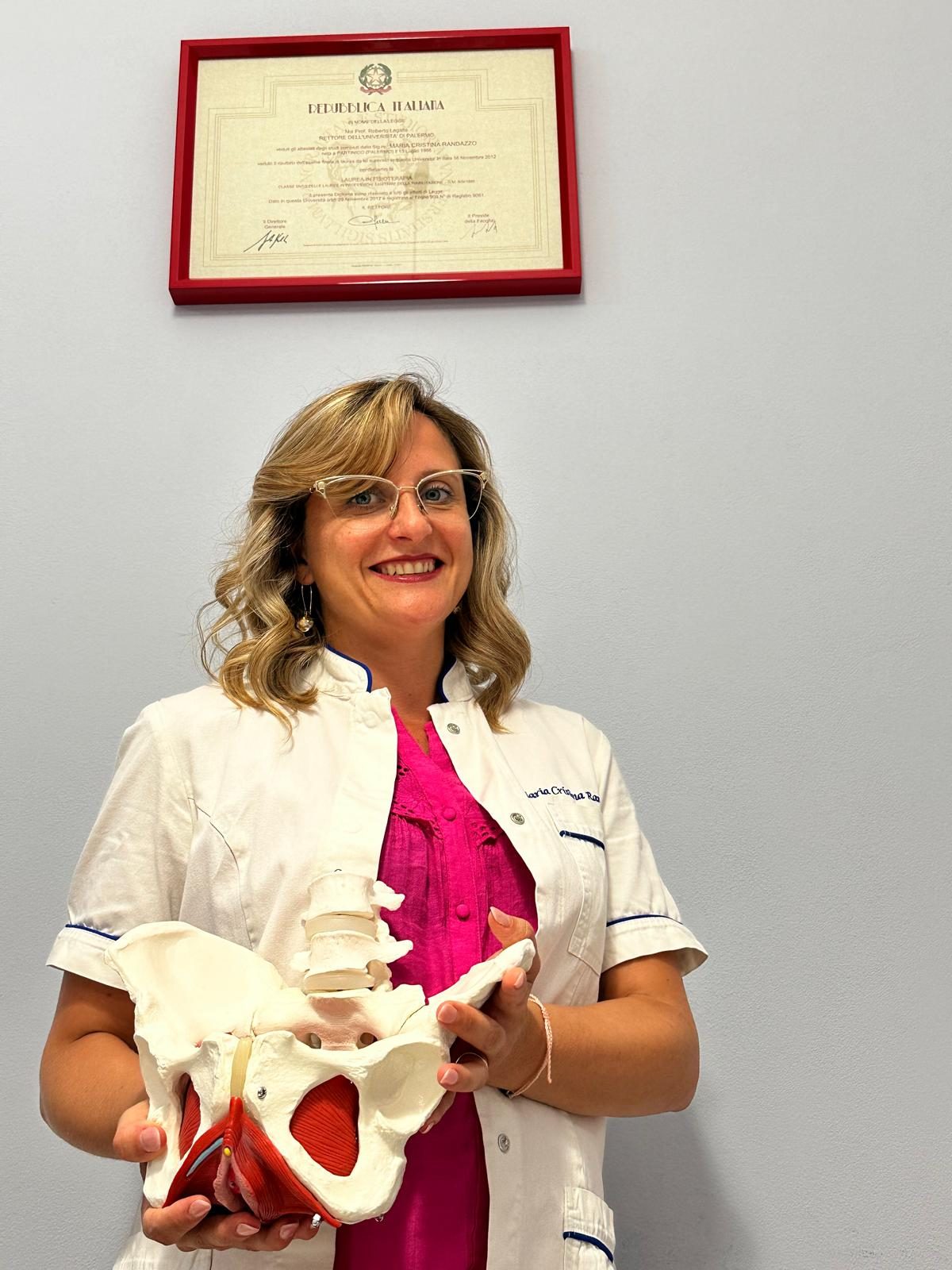 Foto di Maria Cristina Randazzo fisioterapista